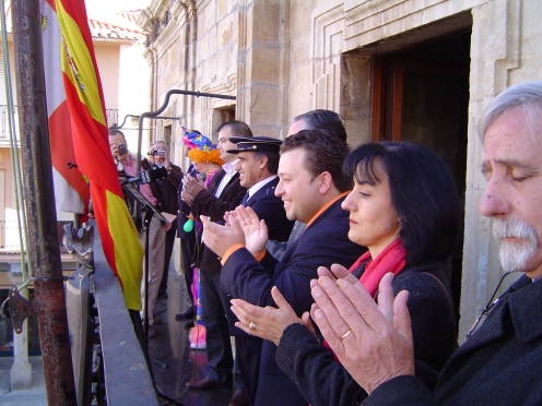 De Pregonero en el Carnaval de Astorga, febrero de 2008